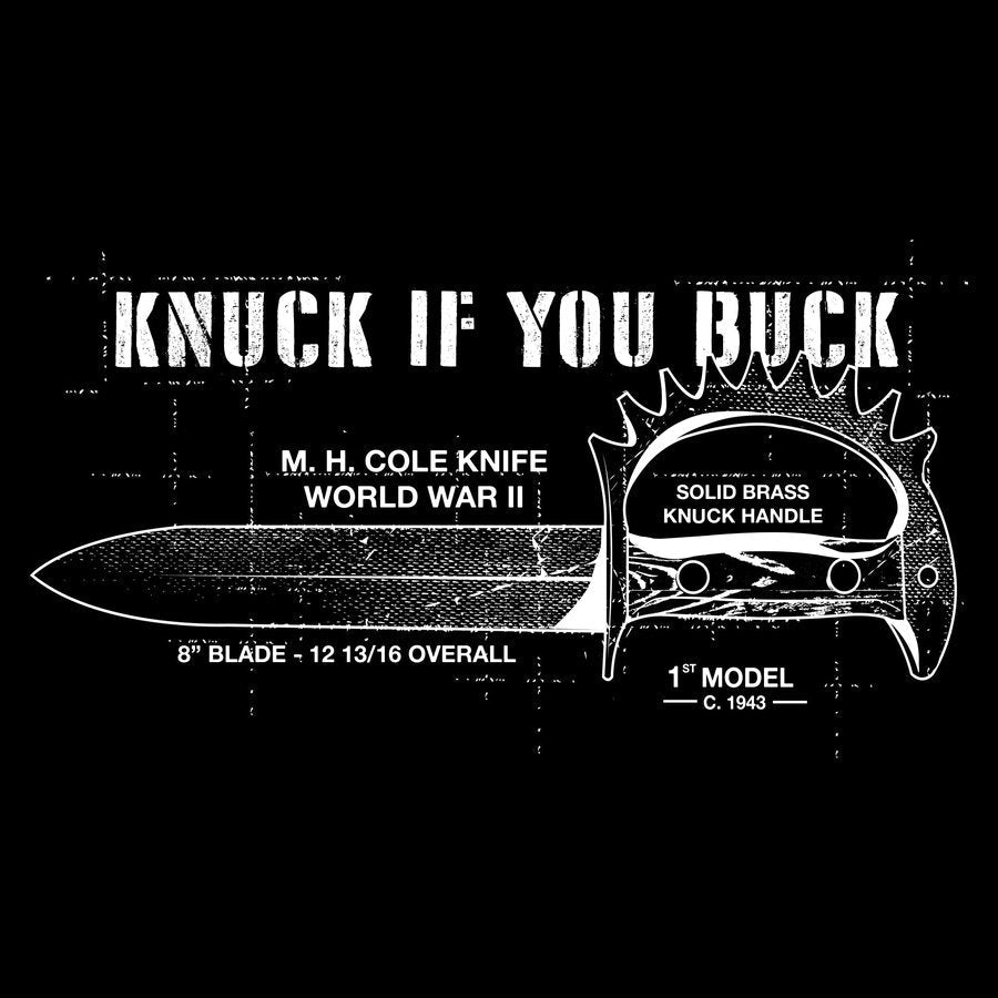 Knuck If You Buck T-Shirt - Black