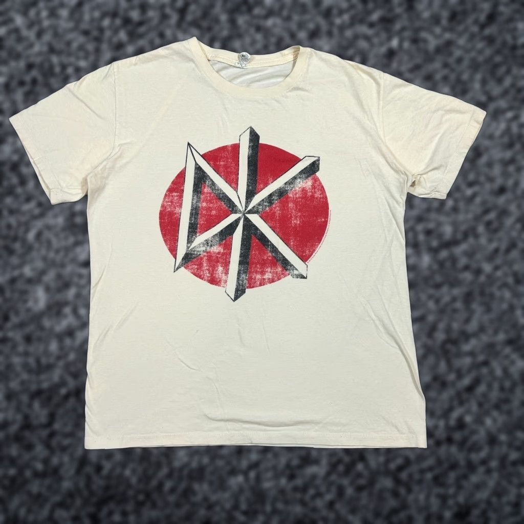 Vintage Dead Kennedys Y2k Era T Shirt Arrive Guide Punk Logo White Cotton L Shirt Mens Hoodie Sweatshirt | PrintMintTees.com