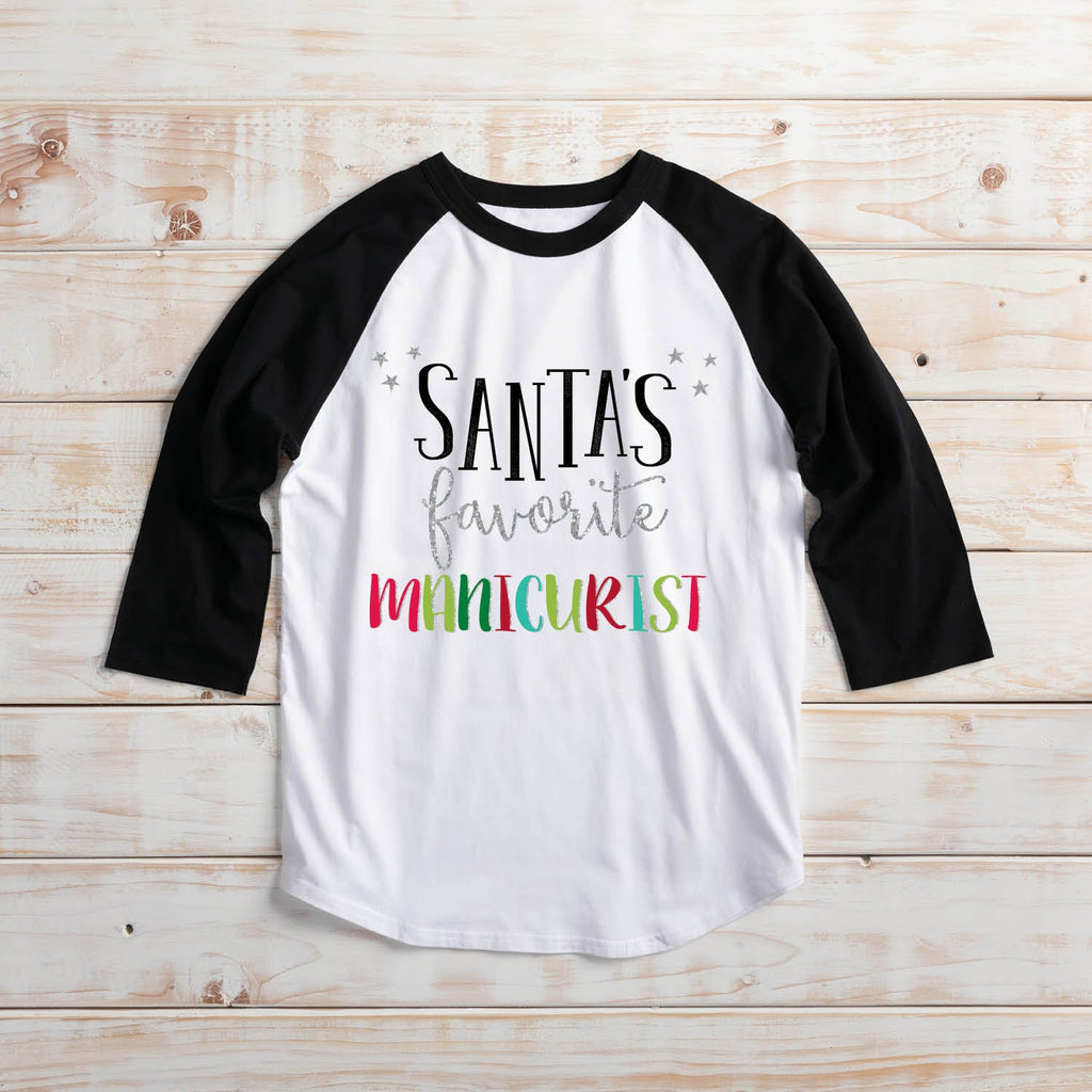 Santa's Favorite Manicurist Sports Jersey