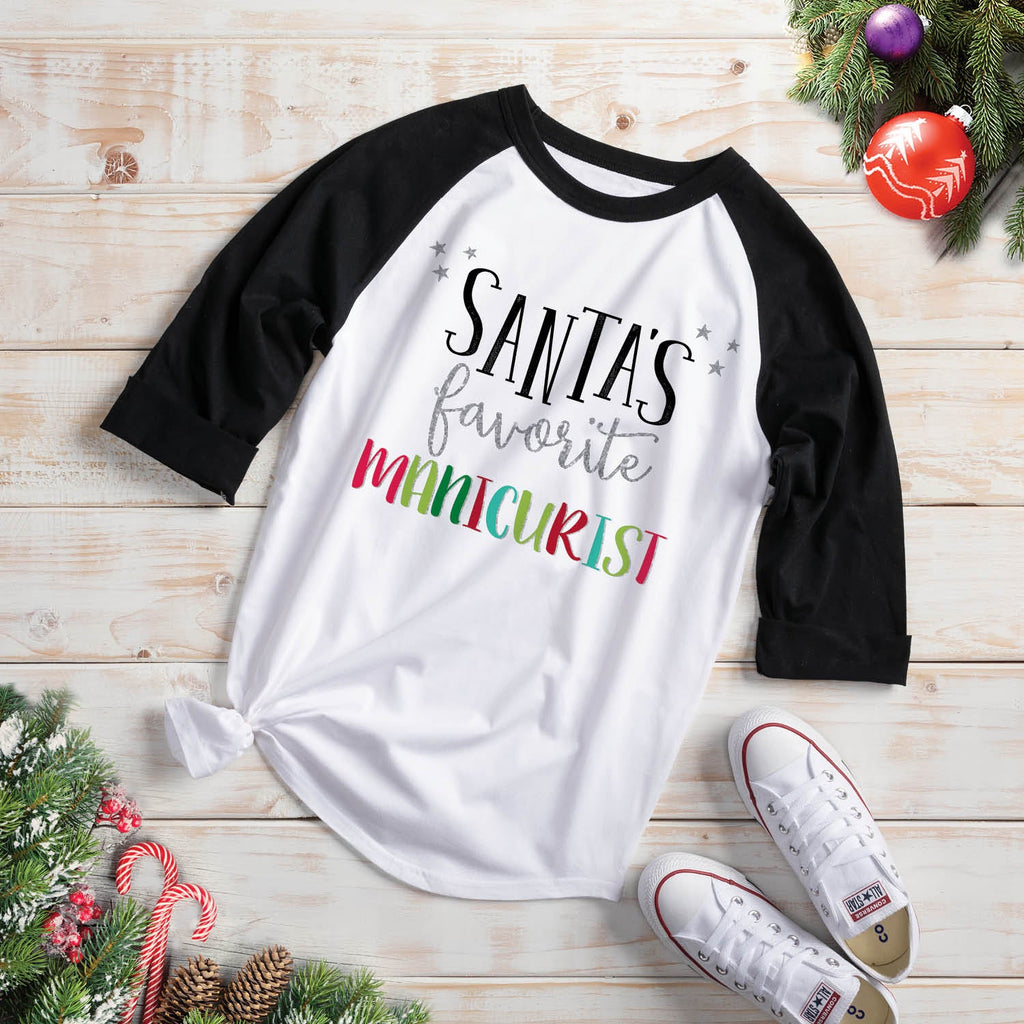 Santa's Favorite Manicurist Sports Jersey