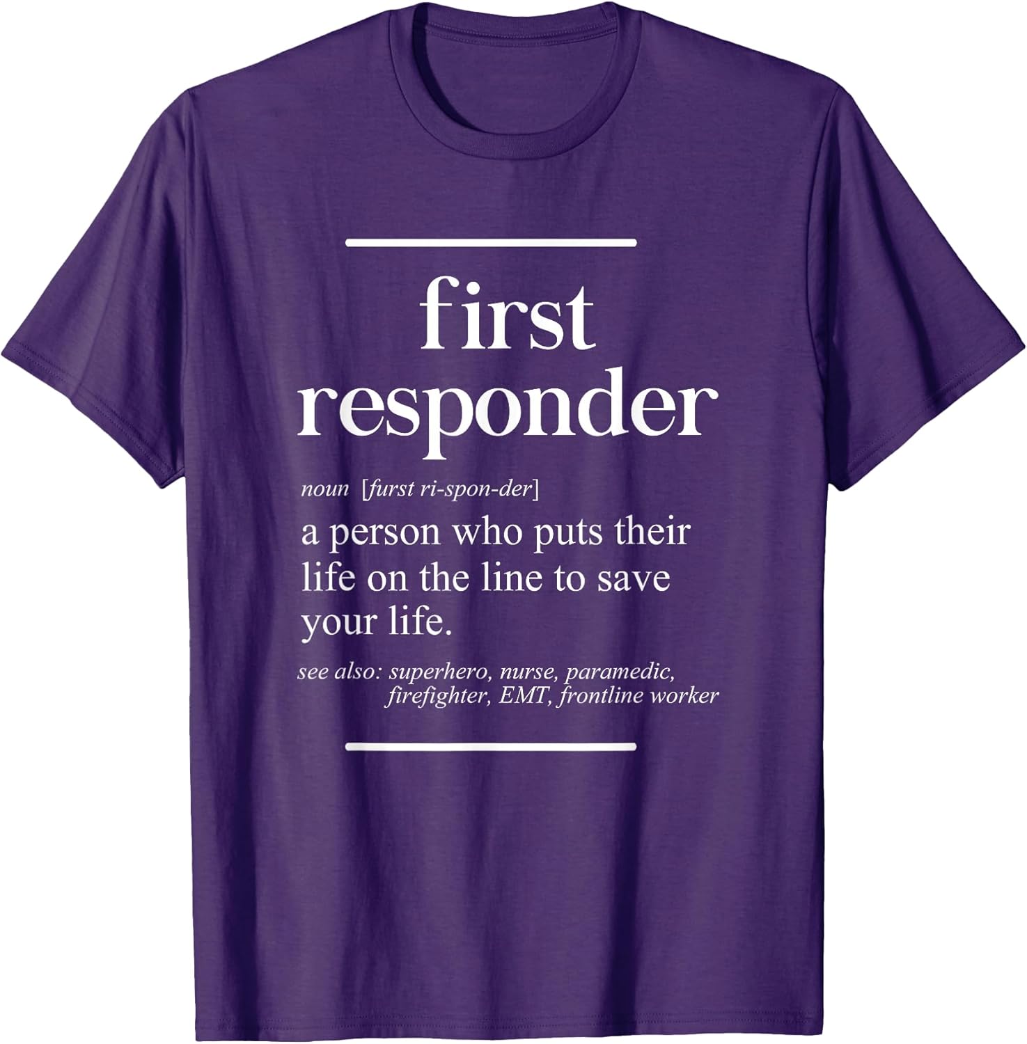 EMT Paramedic Firefighter Gift for Men and Women