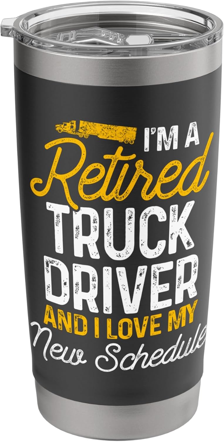 Retiring Truck Driver Funny Shirts and Gifts