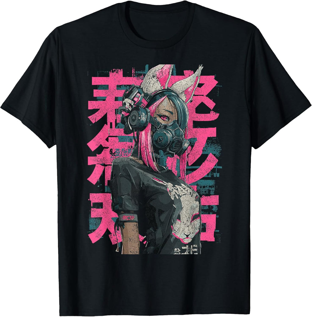 Anime Merch Cyberpunk Aesthetic Harajuku Outfits