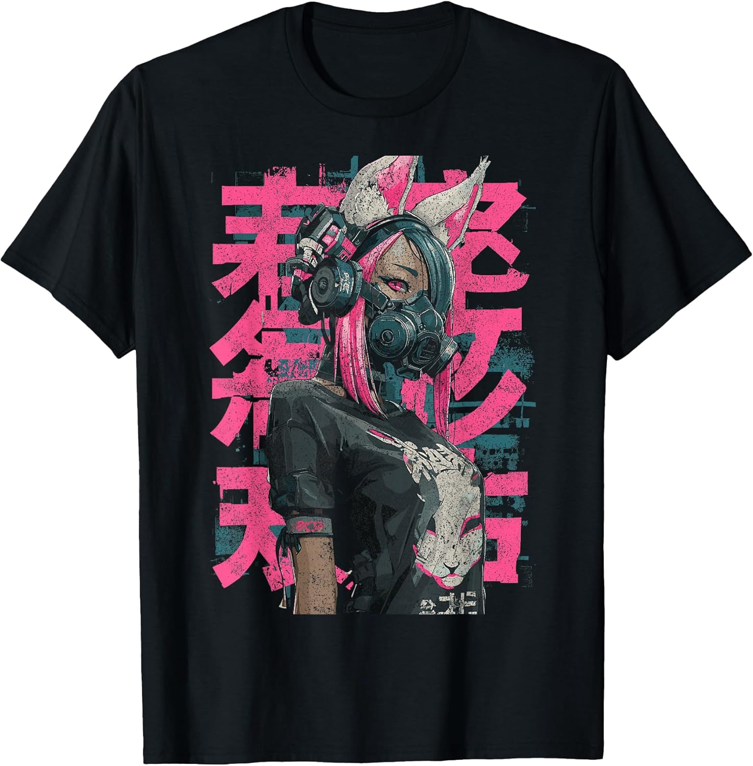 Anime Merch Cyberpunk Aesthetic Harajuku Outfits