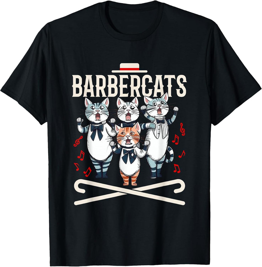 Cute Cats Singing Barbershop Harmony