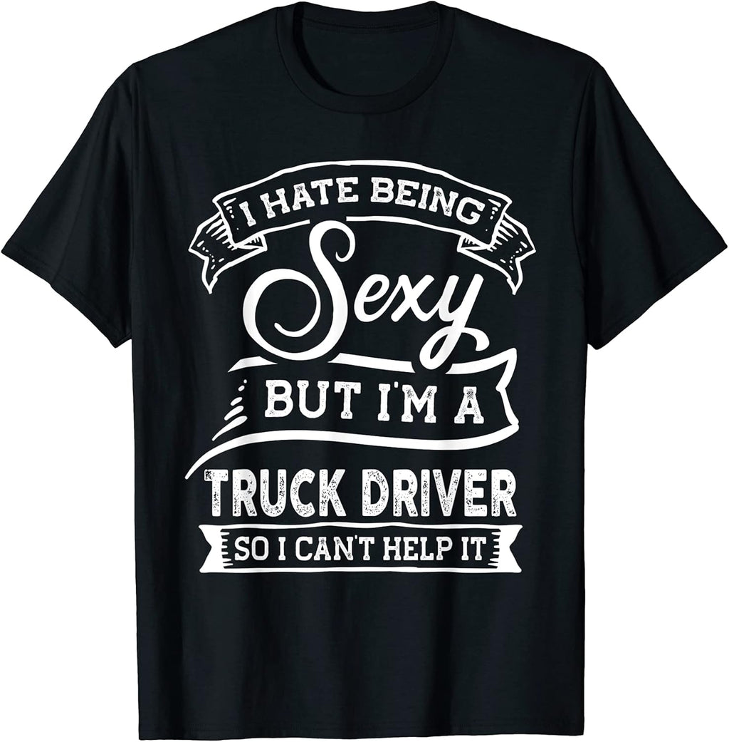 Funny Truck Driver Dad Mom Merch