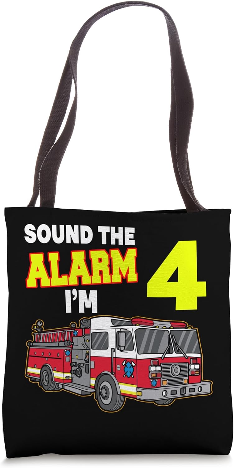 Firefighter Birthday Shirts for Boys & Girls