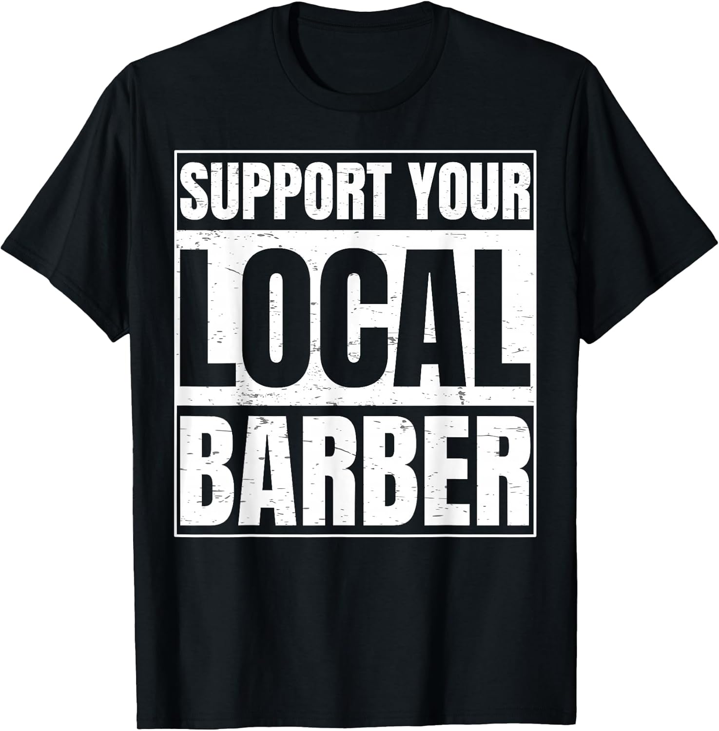 Support Your Local Barber Gift