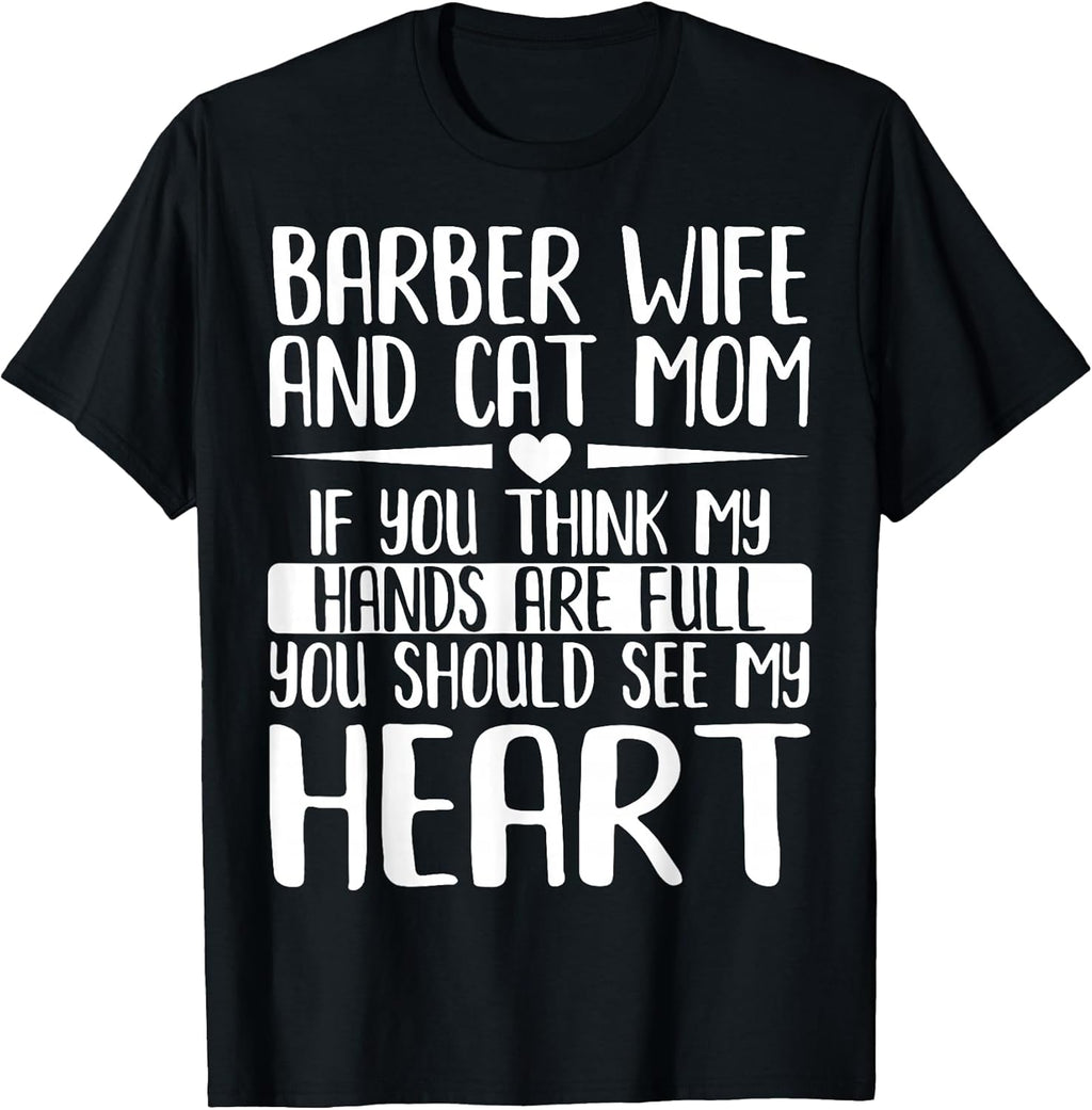 Cool Barber Wife Quote Merch