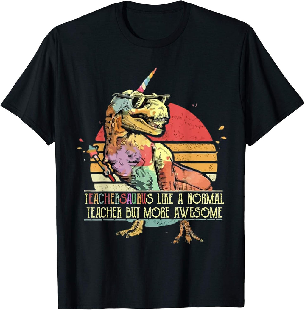 Teachersaurus Teacher T-Rex By Merch