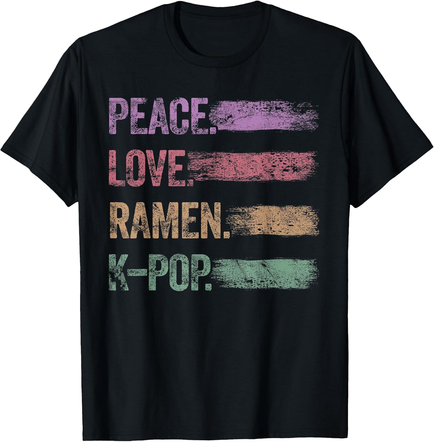 K-Pop Music Merch and Ramen Noodles