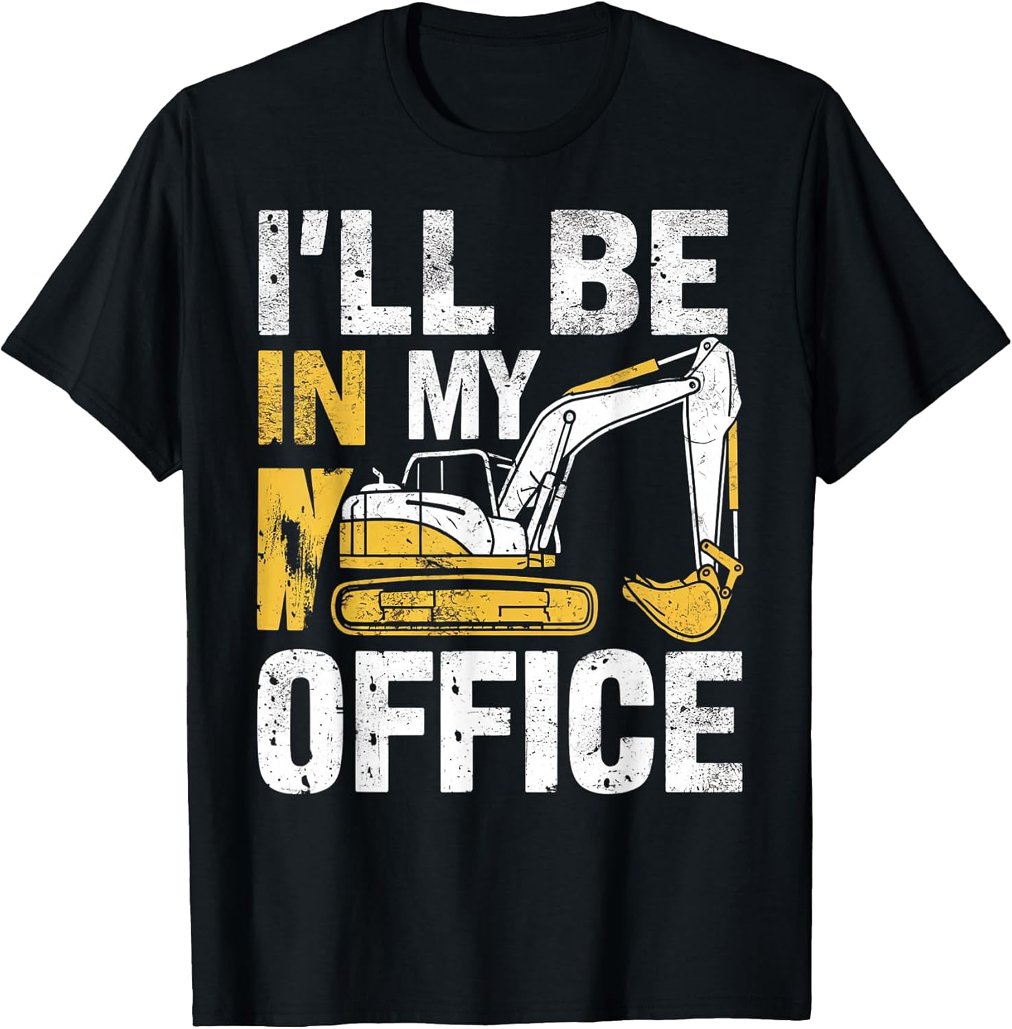 Funny Excavator Apparel for Construction Vehicle Lovers T-Shirt