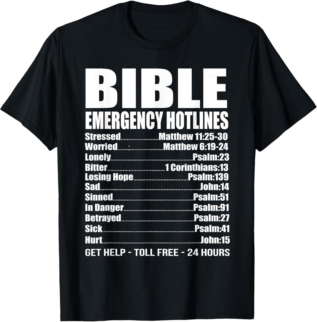 Positive Inspirational Christian Verse Quote Tees