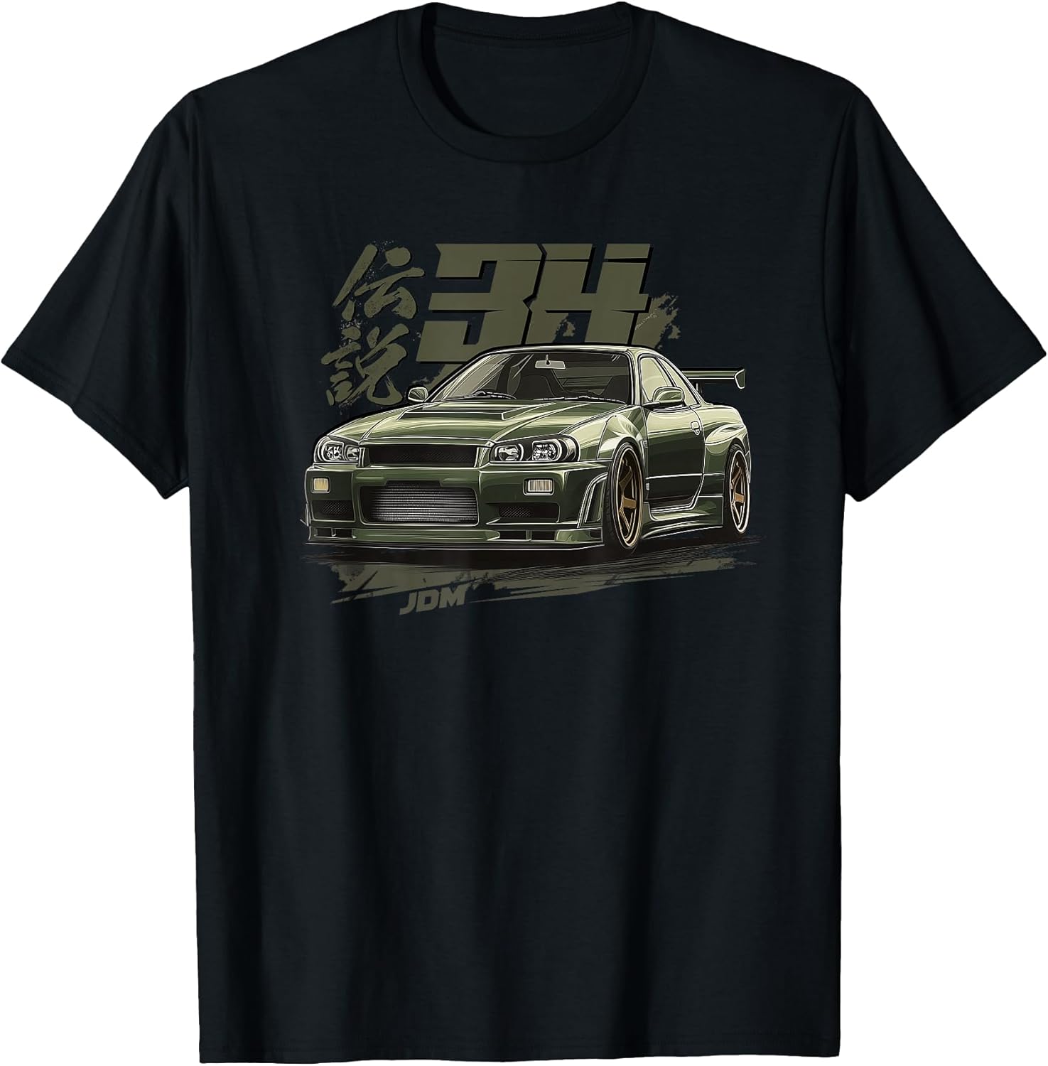 JDM Car Lover Merch Art Print LBWK