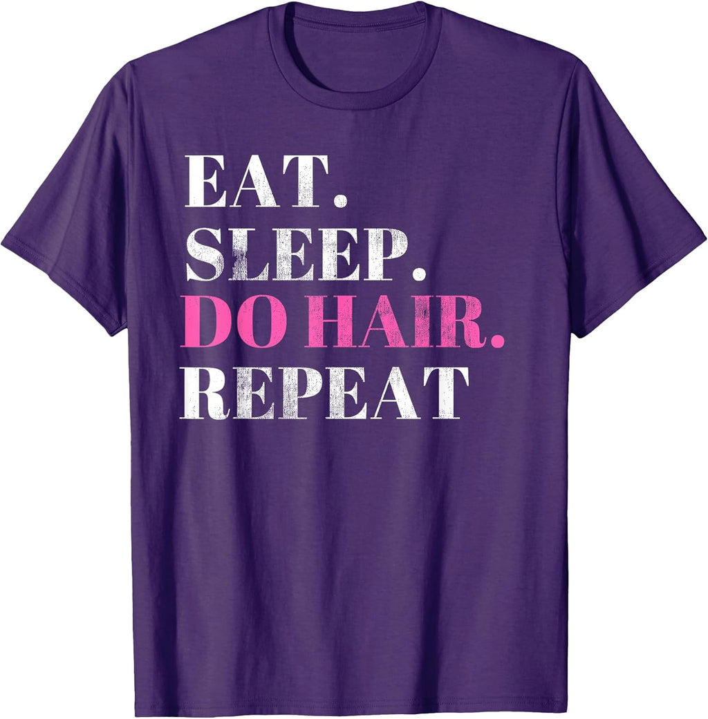 Funny Hair Stylist Cosmetologist Shirts