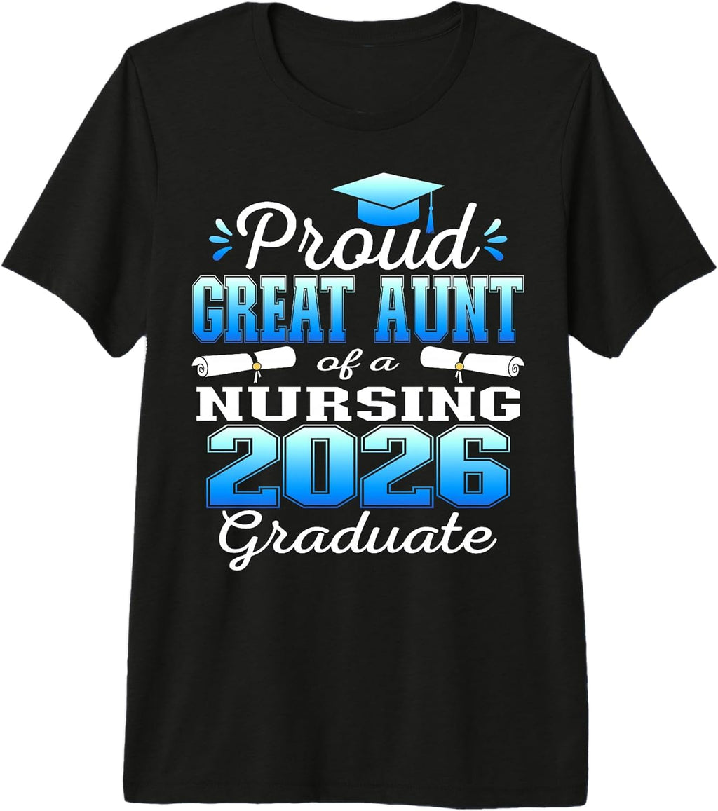 Nursing Graduate 2026 Graduation Family Nurse Blue