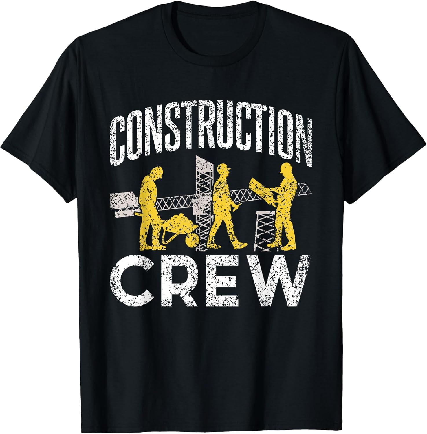 Construction Crew Teamwork Worker Site T-Shirt