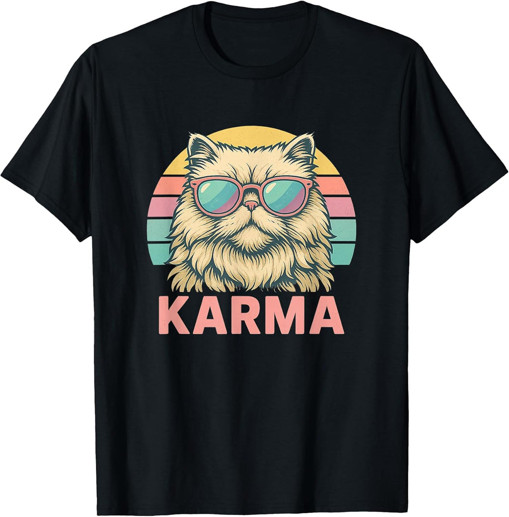 Funny Karma Cat Lover Gifts Merch