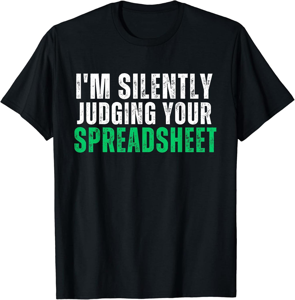 Funny Accountant Spreadsheet