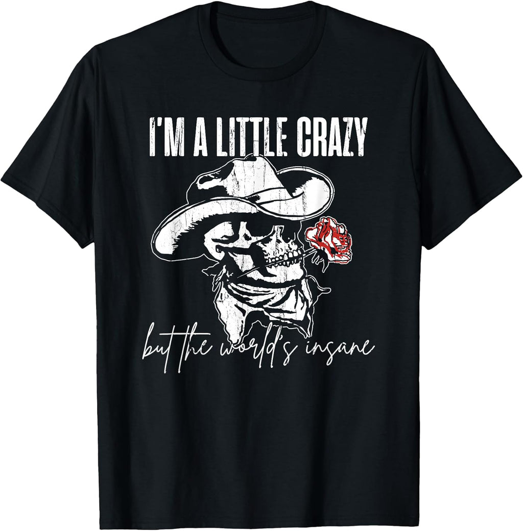 Vintage Skull Cowboy Tee