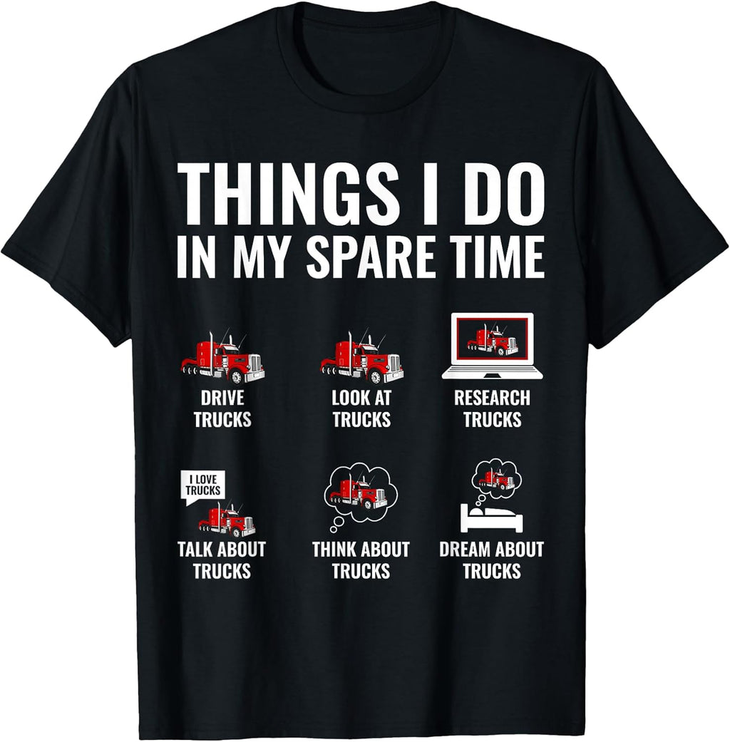 Funny Trucking Designs by A Truck Driver Dad
