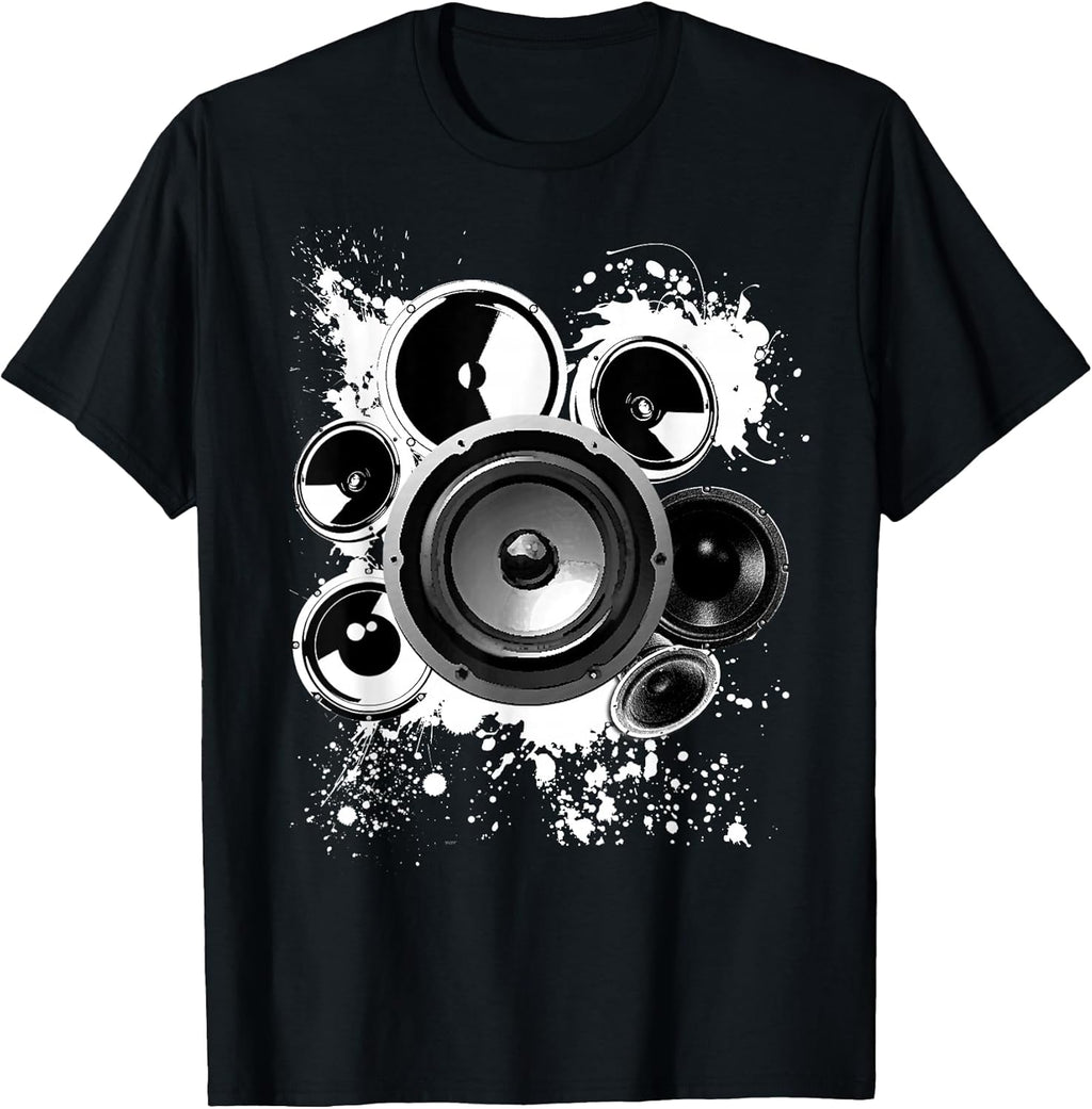 Speaker techno bass music graphics & gifts