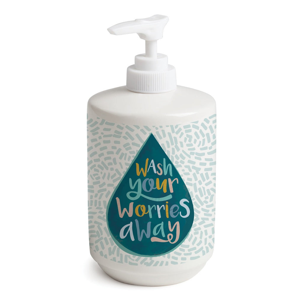 Wash Your Worries Away Soap Dispenser