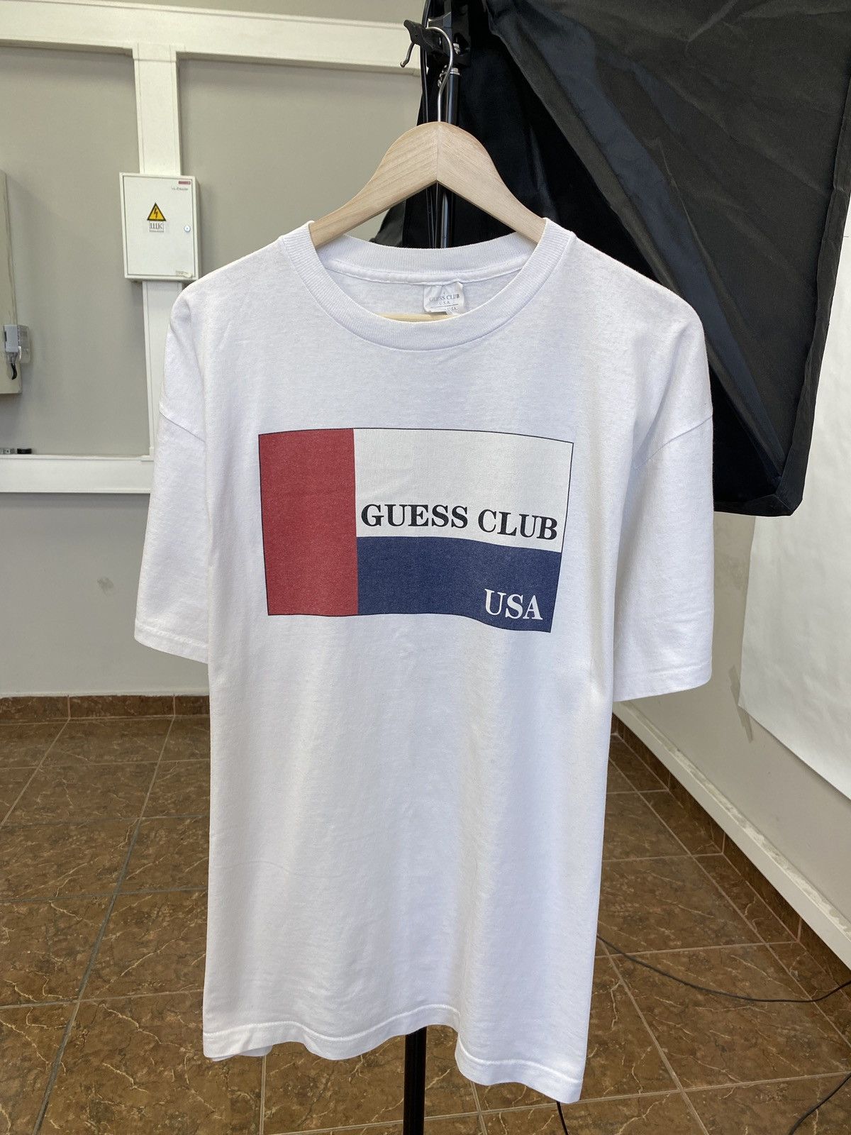 Vintage 90s Guess Club Usa Rare Retro T Shirt Y2k Hype Hoodie Sweatshirt | PrintMintTees.com