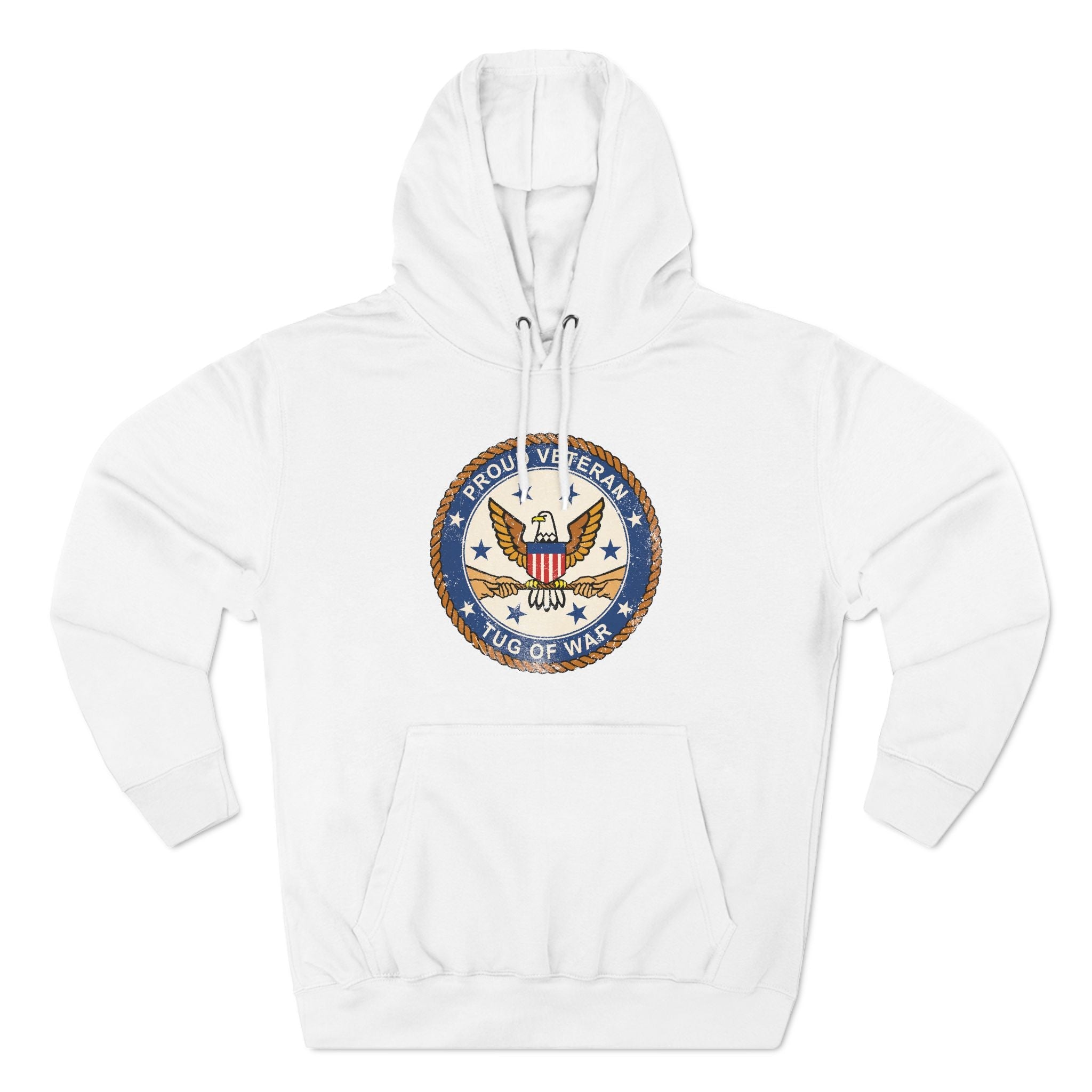 Proud Veteran (Tug Of War) - Hoodie