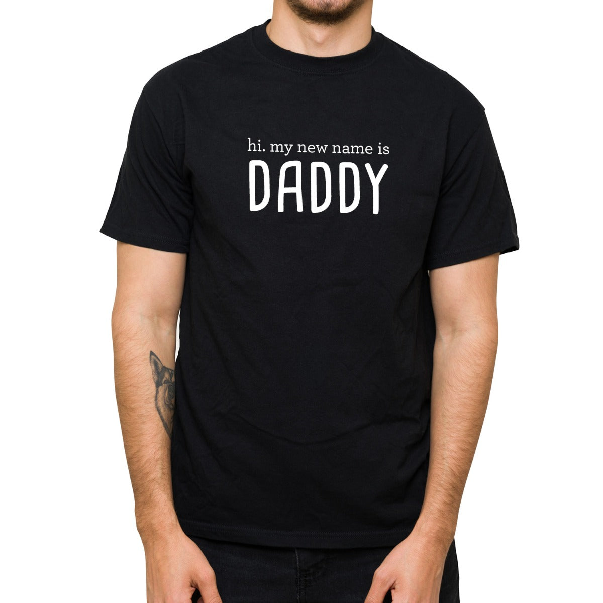 My New Name is Daddy Black T-Shirt