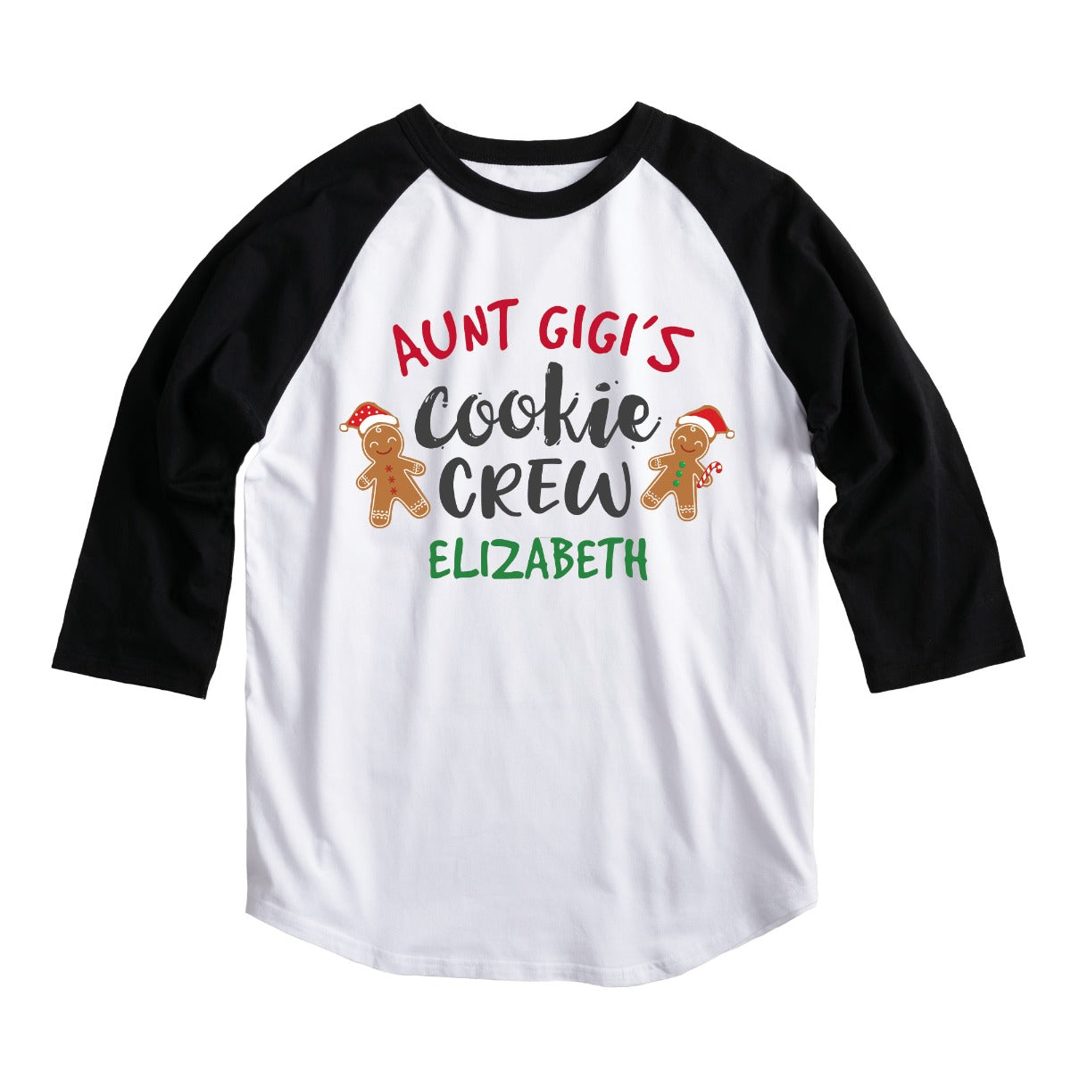 Cookie Crew Personalized Black Adult Sports Jersey