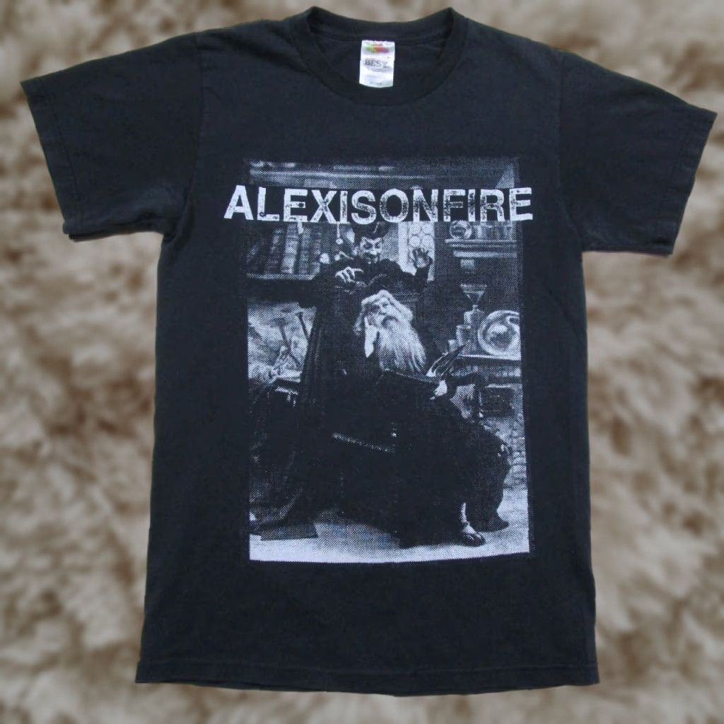 Fruit Of The Loom Alexisonfire Band T Shirt S Y2k Tour Emo Screamo Band Graphic Print Cotton Black M Hoodie Sweatshirt