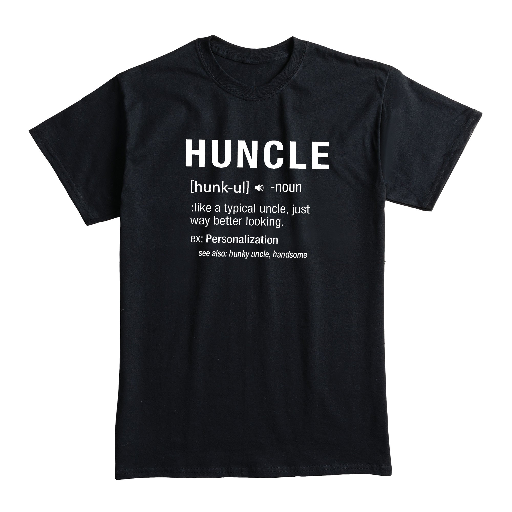 Huncle Black T-Shirt