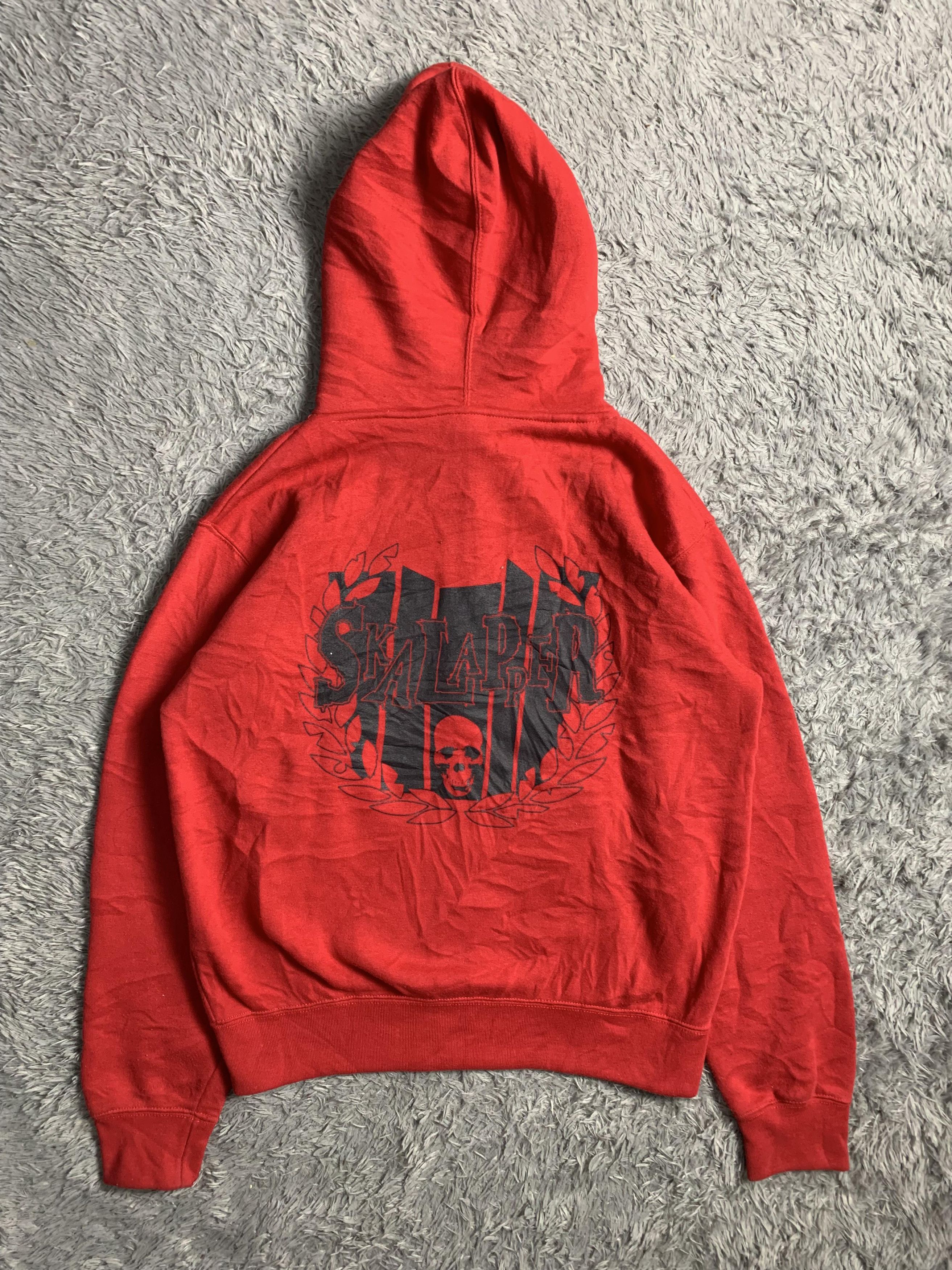 Band Tees Vintage Hoodie Skull Bones Y2k Ska Punk Skalaper Sweatshirt | PrintMintTees.com