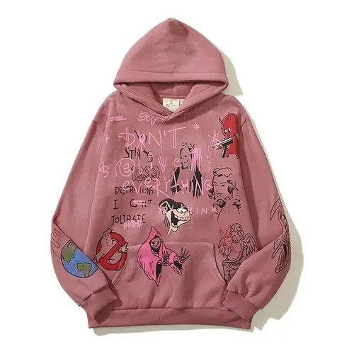 Vibe Graphic Grafitti Printed Hoodie Shirt Sweatshirt | PrintMintTees.com