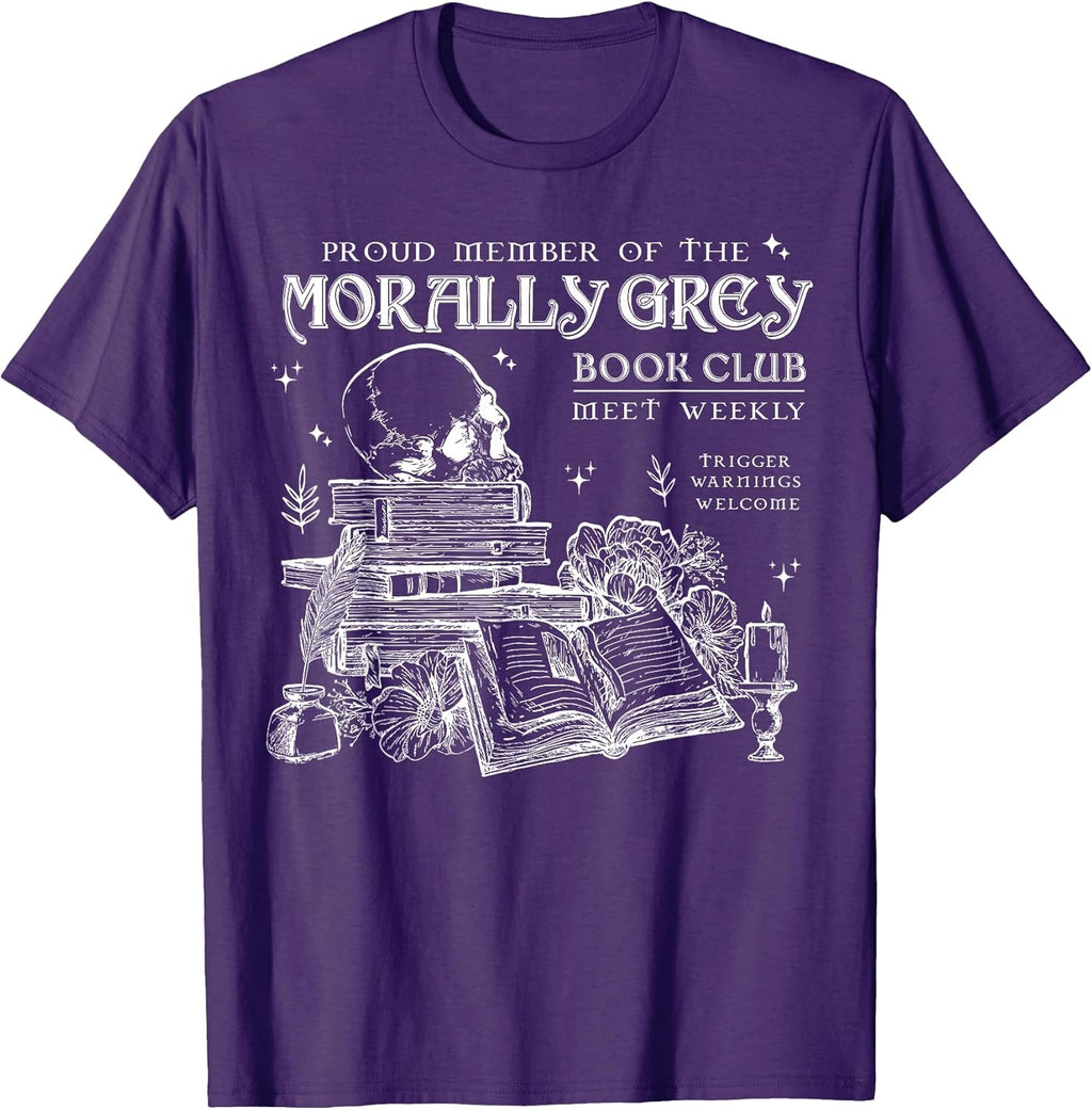 Morally Grey Book Club t -shir t