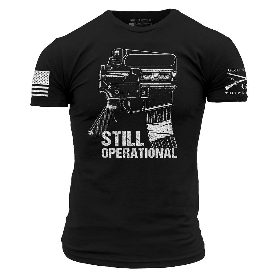 Still Operational T-Shirt - Black