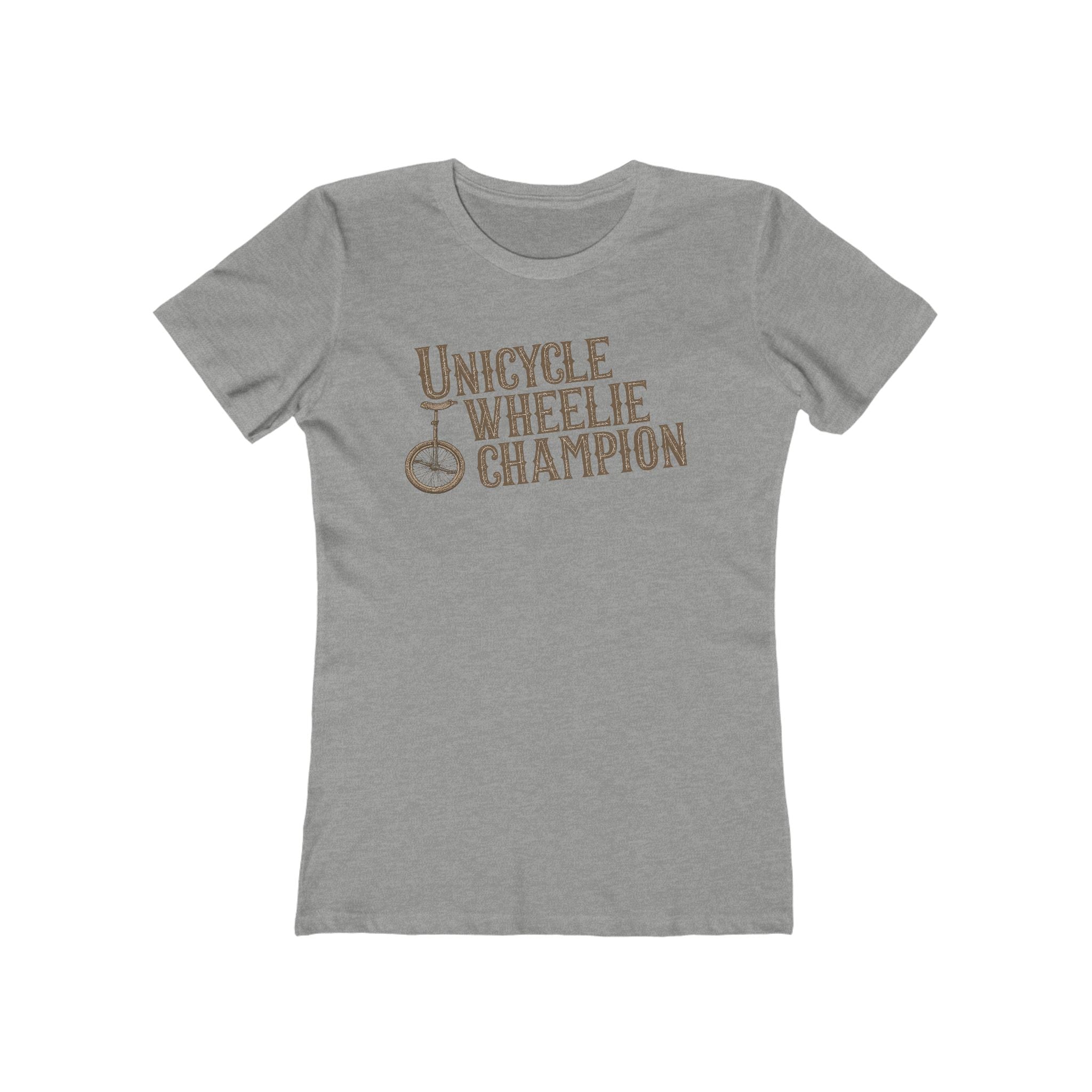 Unicycle Wheelie Champion - Women’s T-Shirt