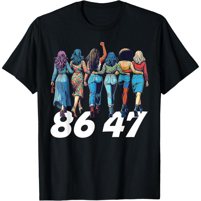 86 47 Anti Trump Funny Womens Girls T-Shirt Hoodie Sweatshirt | PrintMintTees.com
