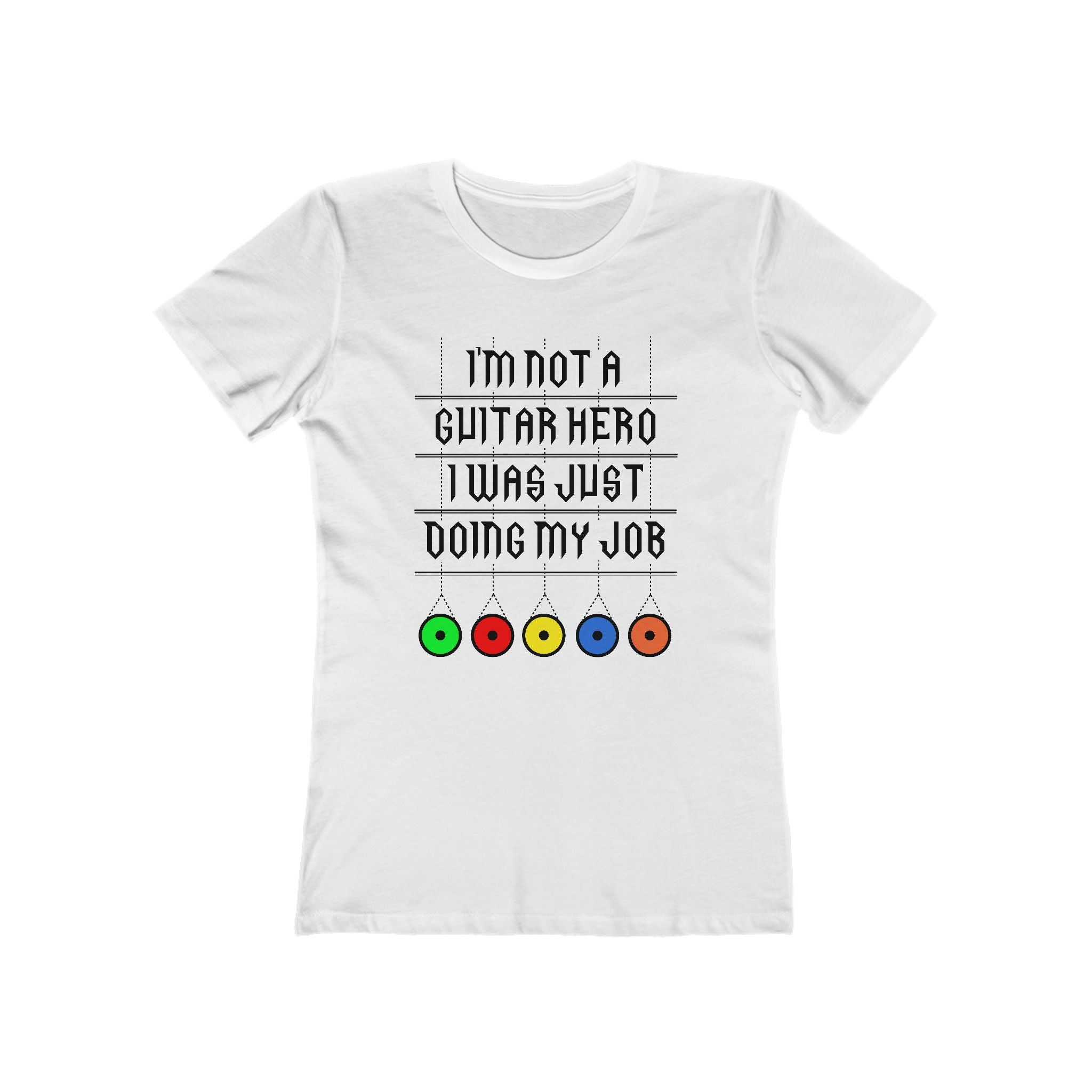 I'm Not A Guitar Hero I Was Just Doing My Job - Women’s T-Shirt