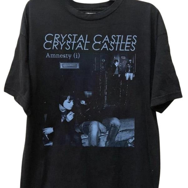 90S Band Crystal Castles Music Tour 2024 unisex cotton Shirt Hoodie Sweatshirt | PrintMintTees.com