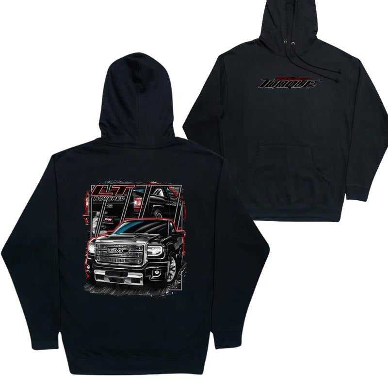90s Style Chevy OBS Hoodie, Graphic Truck Hooded Sweatshirt, Stylish Car Merch for Automotive Enthusiasts Shirt