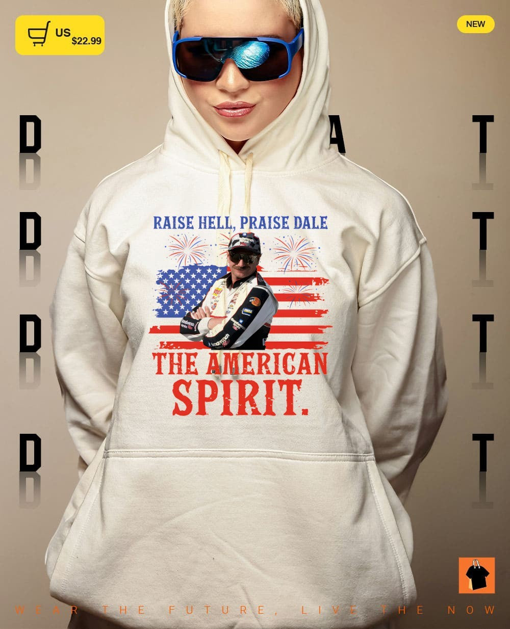 90s Vintage Dale Earnhardt The American Spirit 4th of July shirt