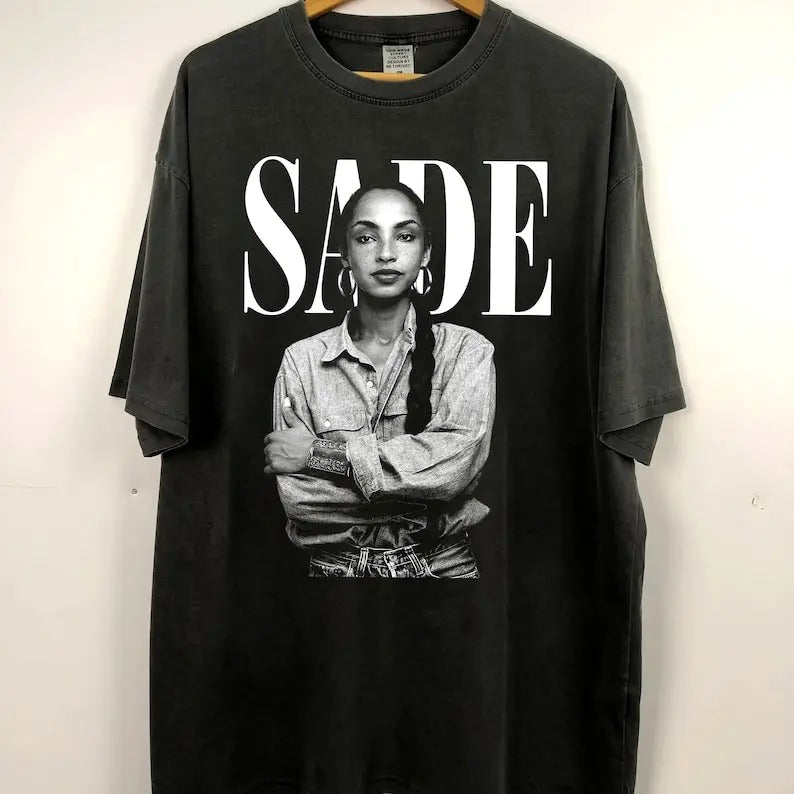 90s Vintage Sade Shirt, Sade Adu Unisex Tshirt, SADE Tour Crewneck Tshirt, Sade Pop Music Fan shirt, Gift for men women...