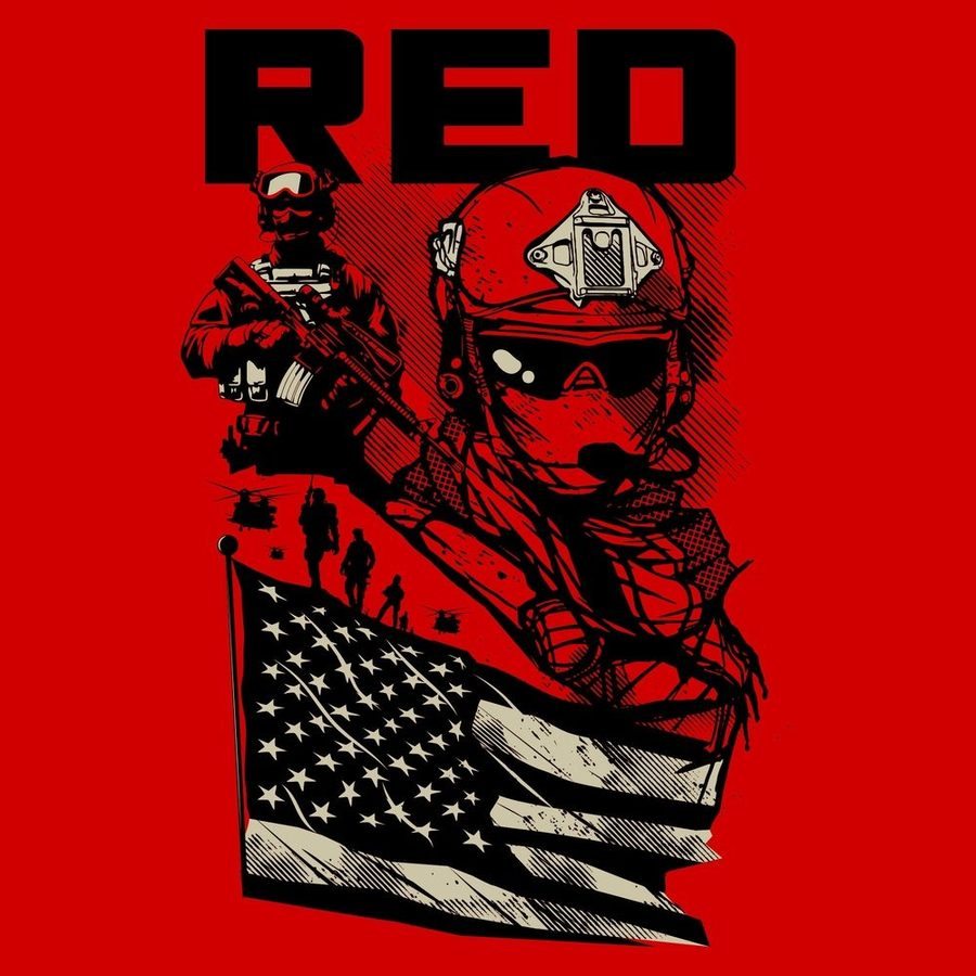 Mission RED Hoodie - Red