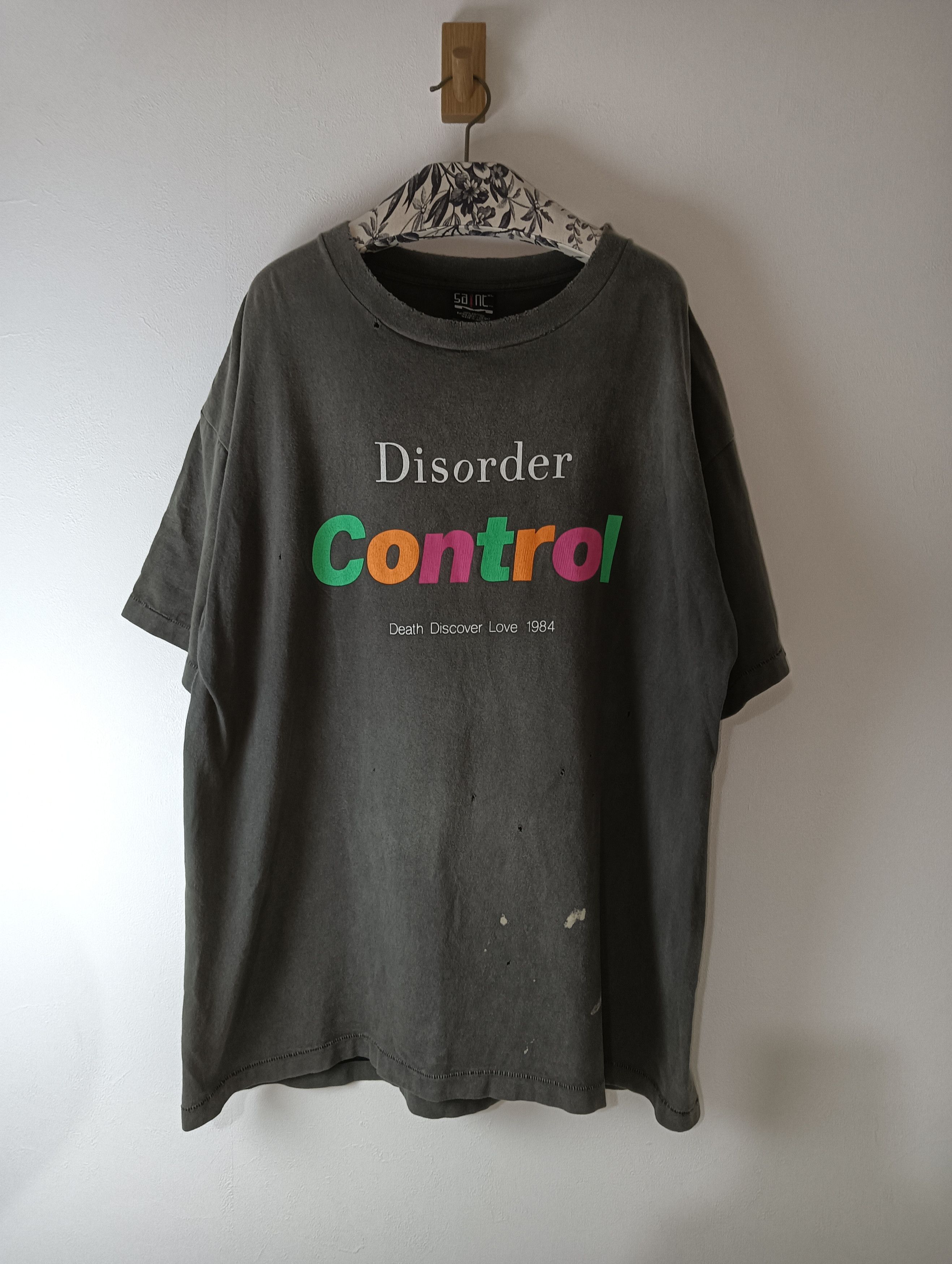 Saint Michael Control Tee Hoodie Sweatshirt | PrintMintTees.com