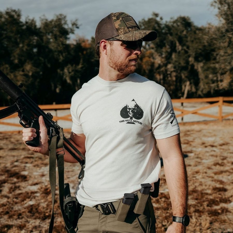 Patriot Seal T-Shirt - Sand