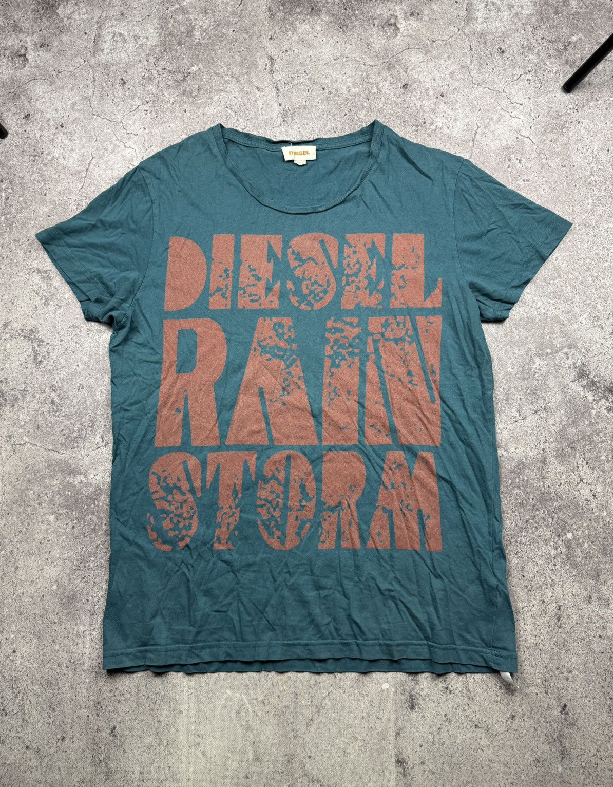 Avant Garde Diesel Rainstorm Vintage Y2k Japanesse T Shirt Hoodie Sweatshirt | PrintMintTees.com