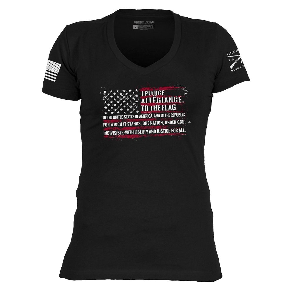 CFP Women's Pledge V-Neck - Black