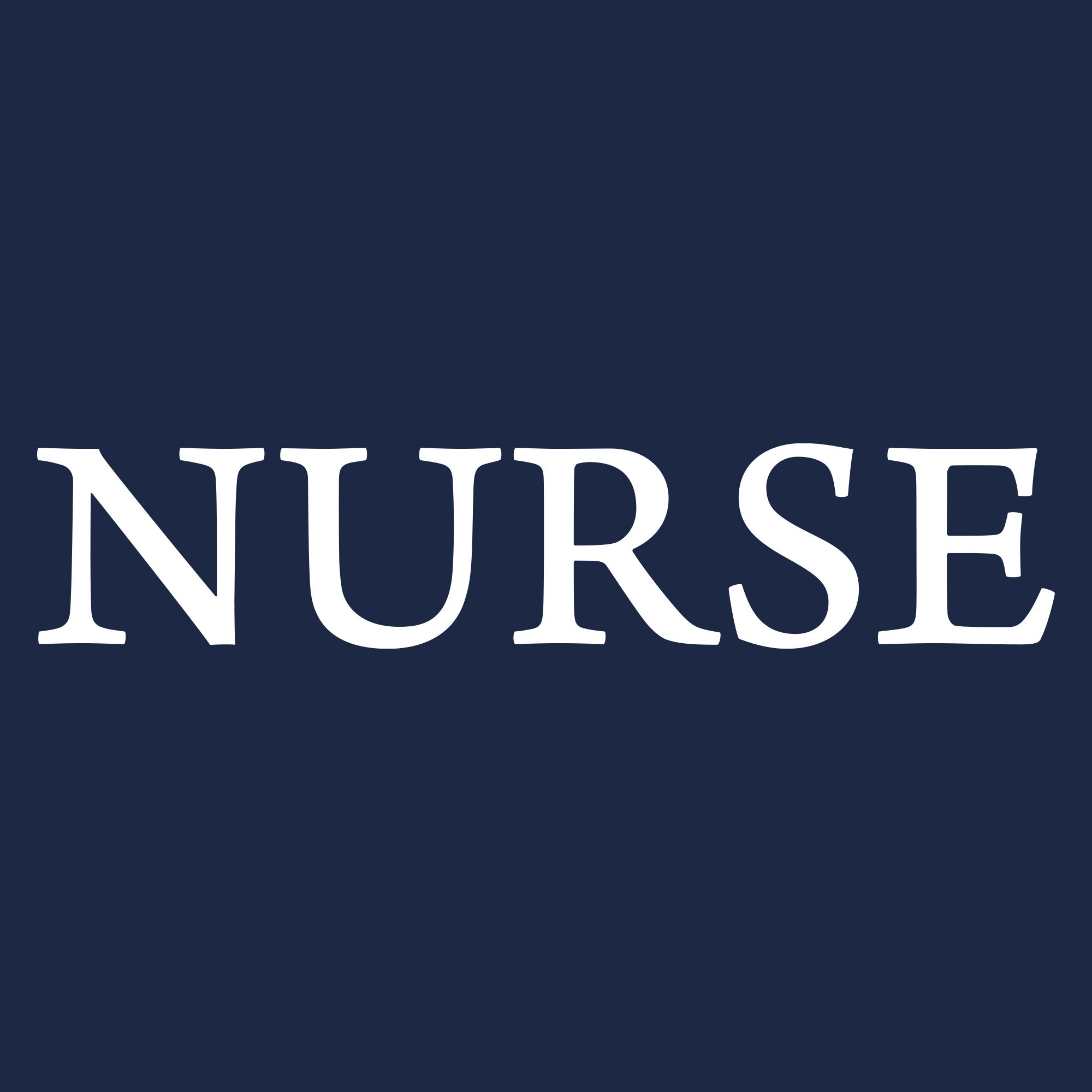 Nurse Defined Long Sleeve - Navy